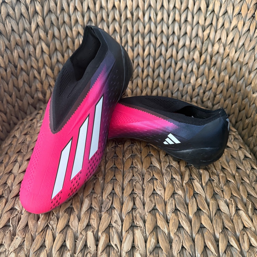 Adidas X Speedportal.1 FG Black Pink GZ5108 Soccer Cleats Multi Size 8 - 11